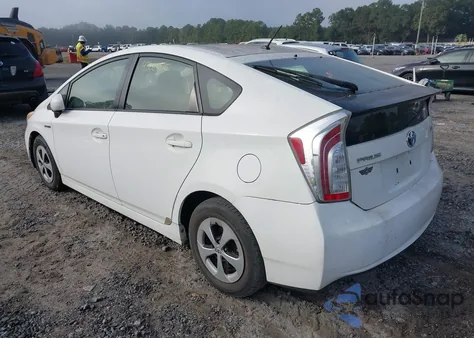 2013 Toyota Prius Two из США, поврежденный, VIN JTDKN3DU1D5572440